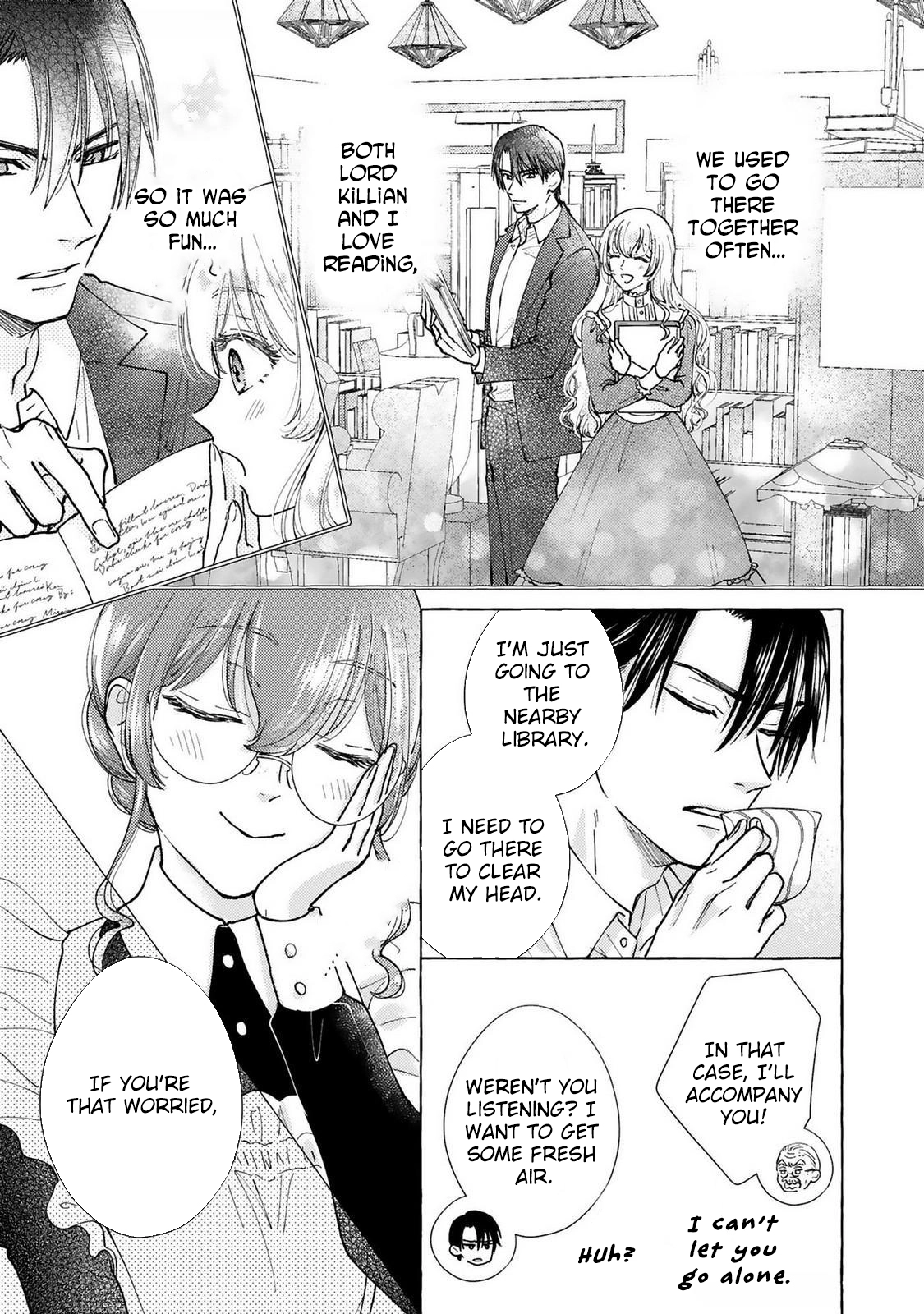 The Clumsy Marquis's Love Rekindled, My Beloved Fiancé Has Forgotten Me,  but I will Never Give Up Chapter 3 Page 21